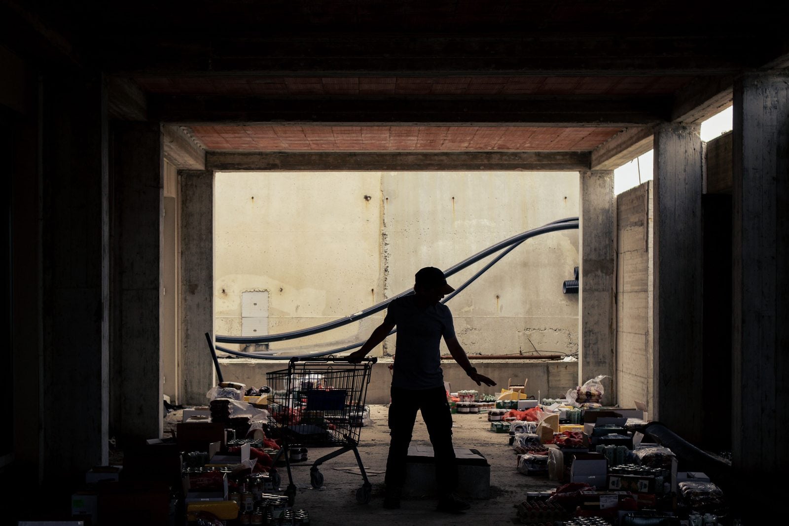 Humanitarian aid loaded for Gaza — food, medical supplies, and childcare essentials