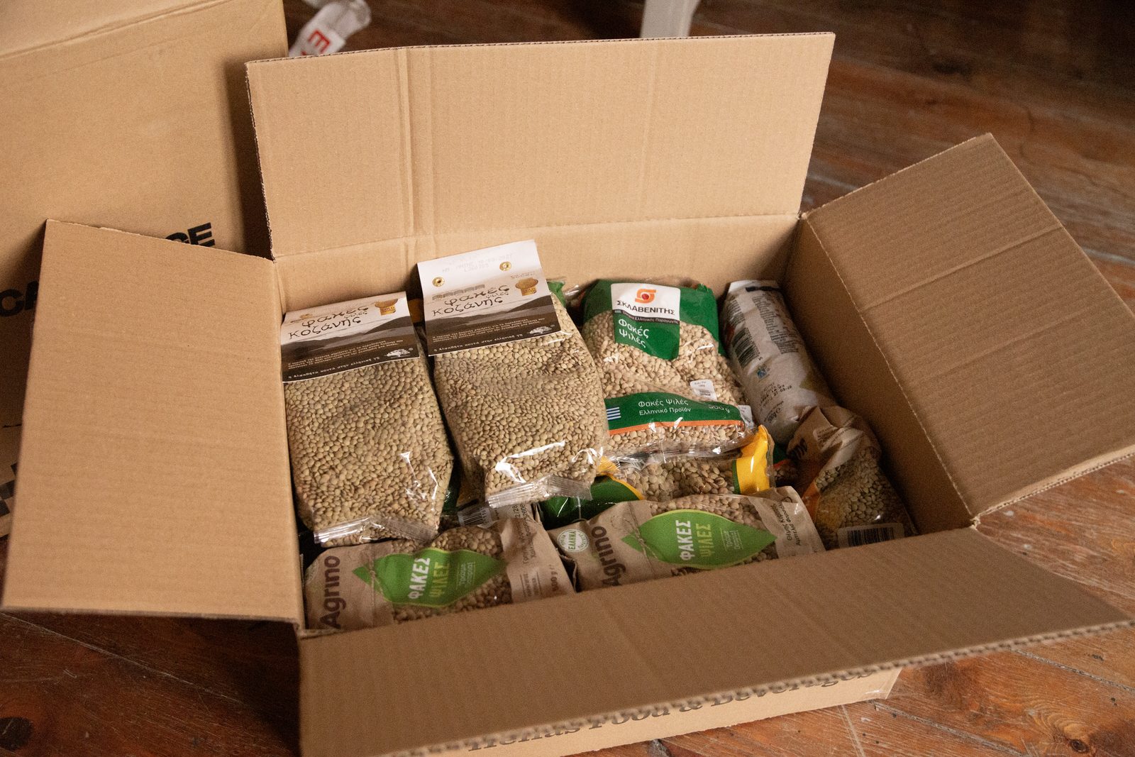 Humanitarian aid loaded for Gaza — food, medical supplies, and childcare essentials