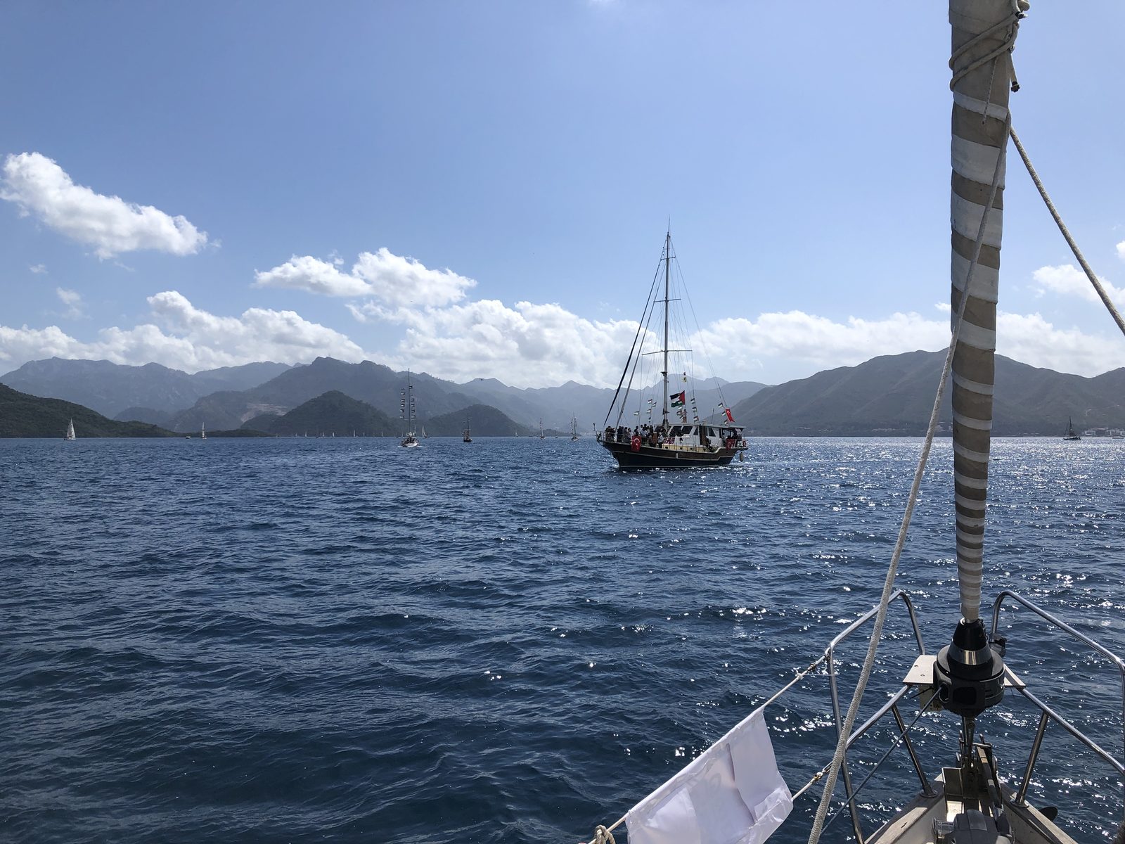 The Marmaris launch — the flotilla departs for Gaza on the eve of Nakba Day