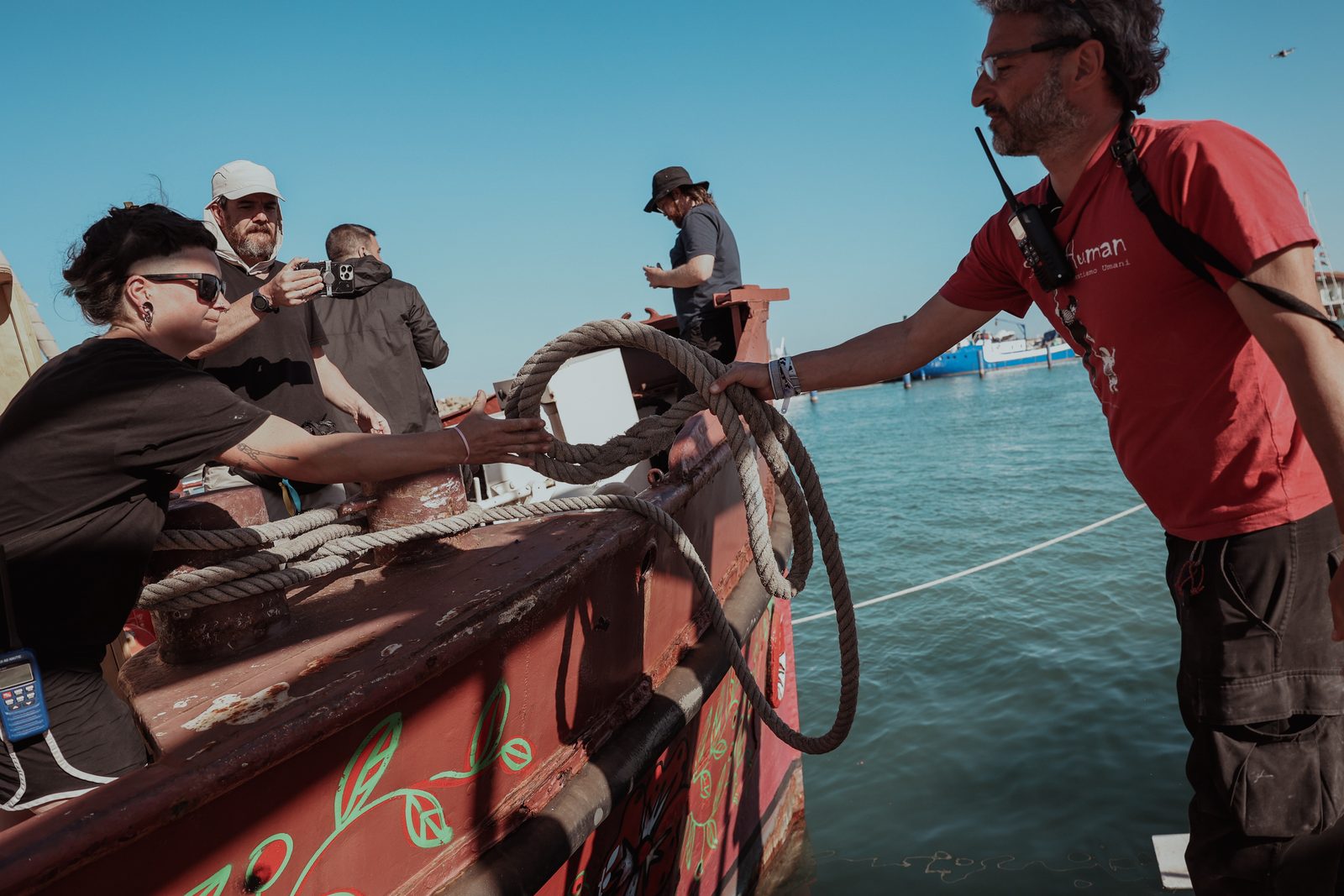 The Sicily launch — the expanded fleet departs Augusta harbour for Gaza