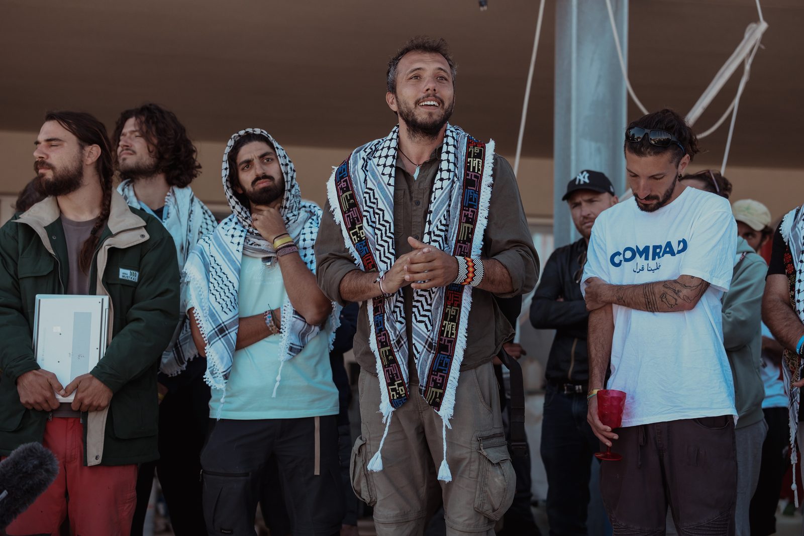 The Sicily launch — the expanded fleet departs Augusta harbour for Gaza