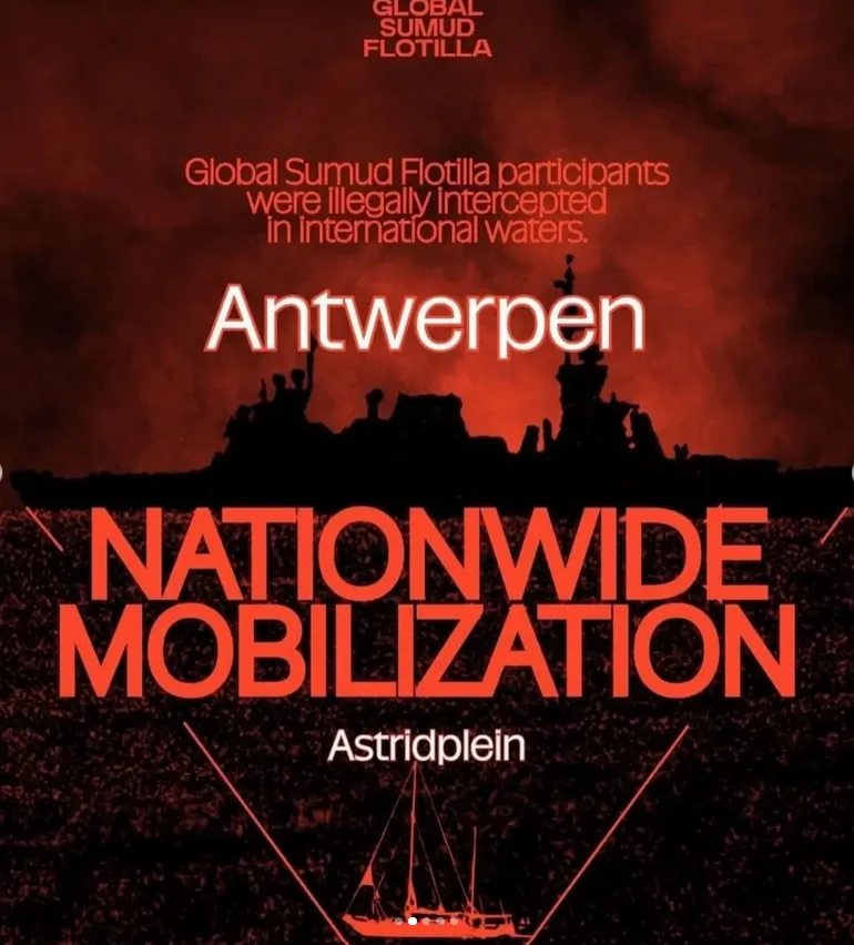 Flotilla Interception: Nationale mobilisatie