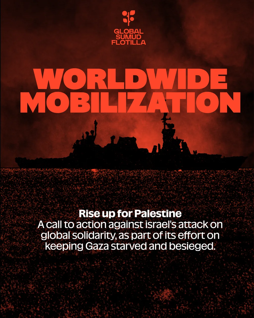 Global Sumud Flotilla - International Mobilizations